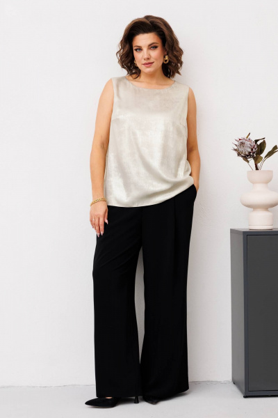 Брюки, джемпер, топ Romanovich Style 2-2734 золото - фото 4