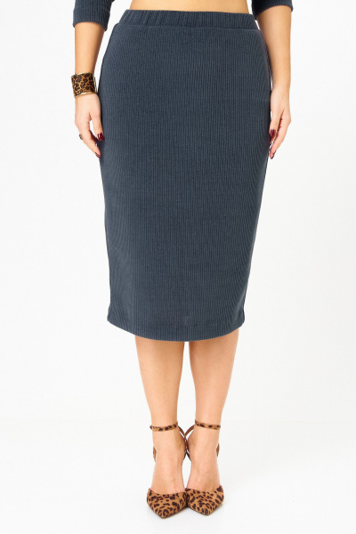 Свитшот, юбка Galean Style 990 темно-синий - фото 13