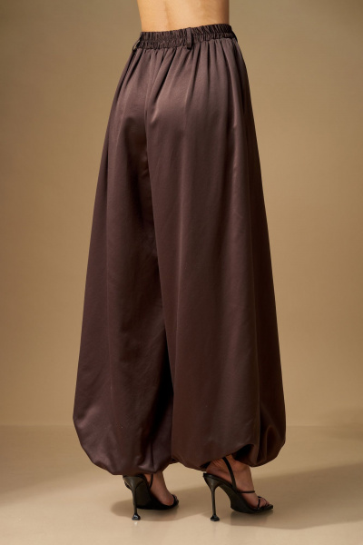 Брюки, жакет, топ N.O.W. 1647 коричневый - фото 6