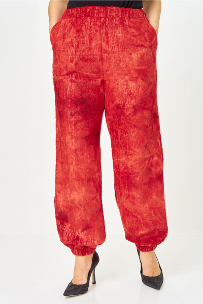 Брюки, худи ANASTASIA MAK 1310 красный - фото 9