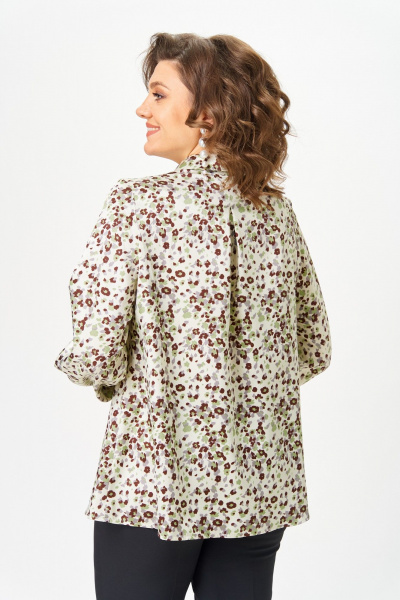 Блуза Michel chic 789 цветочный_принт - фото 4
