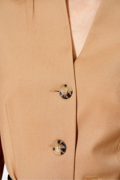 Брюки, жакет Laikony L-343 кэмел - фото 12