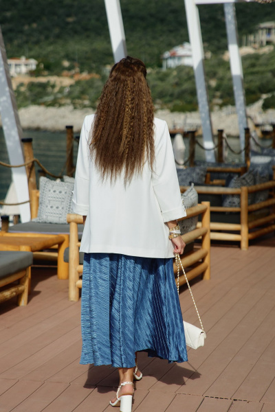 Юбка Vittoria Queen 27143ю синий - фото 5