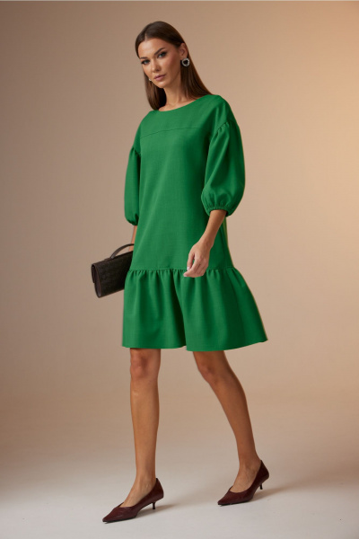 Платье N.O.W. 1649 зеленый - фото 3