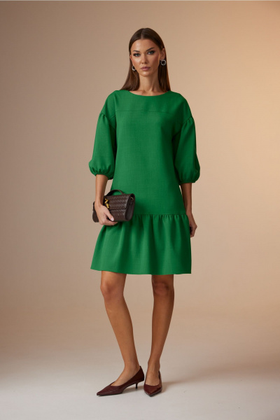 Платье N.O.W. 1649 зеленый - фото 2