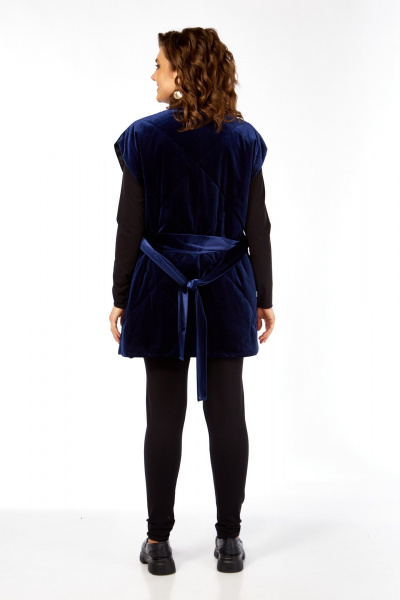 Жилет Avenue 0402 темно-синий - фото 9