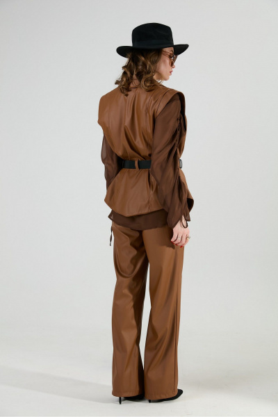 Жилет, ремень NikVa 1027-3 шоколад - фото 9