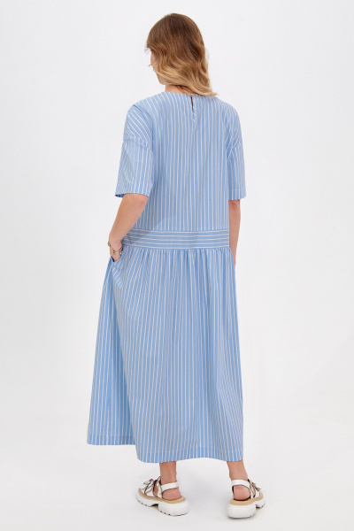 Платье Bazalini 5029 голубой - фото 3