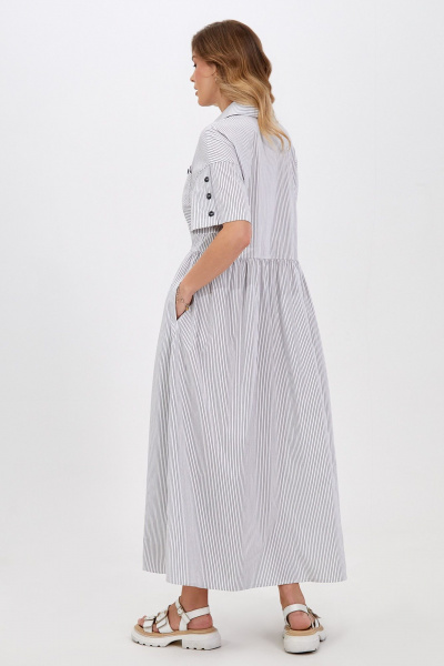 Платье Bazalini 5026  белый - фото 4