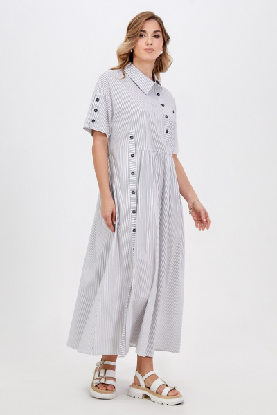 Платье Bazalini 5026  белый - фото 2