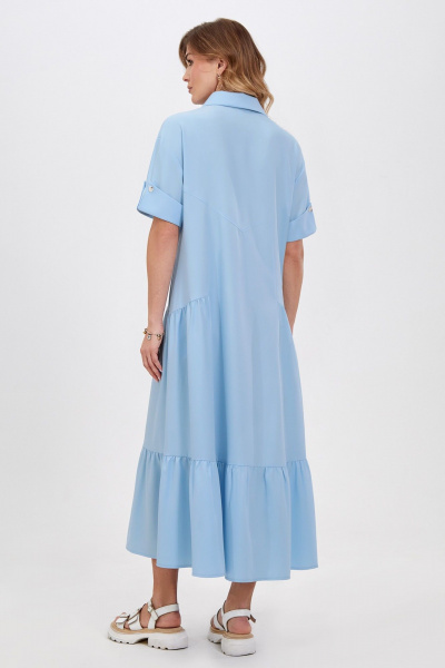 Платье Bazalini 5030 голубой - фото 4