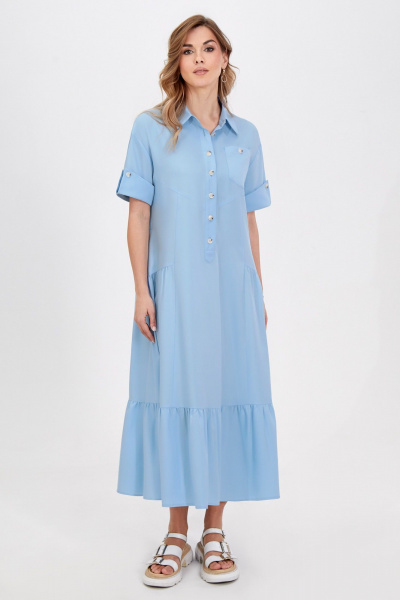 Платье Bazalini 5030 голубой - фото 1