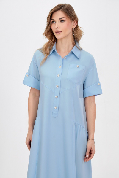 Платье Bazalini 5030 голубой - фото 2