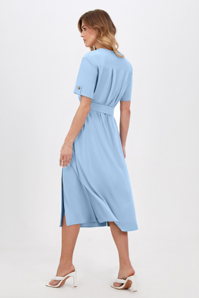 Платье Bazalini 5034 голубой - фото 3