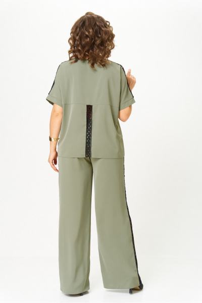 Блуза, брюки Rumoda 2124 зеленый - фото 11