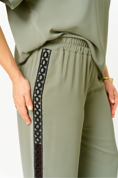 Блуза, брюки Rumoda 2124 зеленый - фото 7