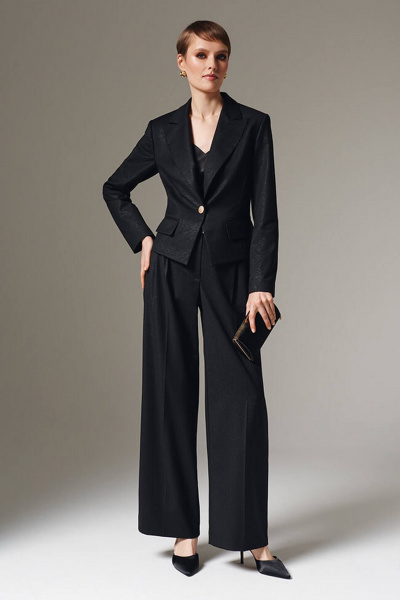 Брюки Nelva 31093 черный - фото 1