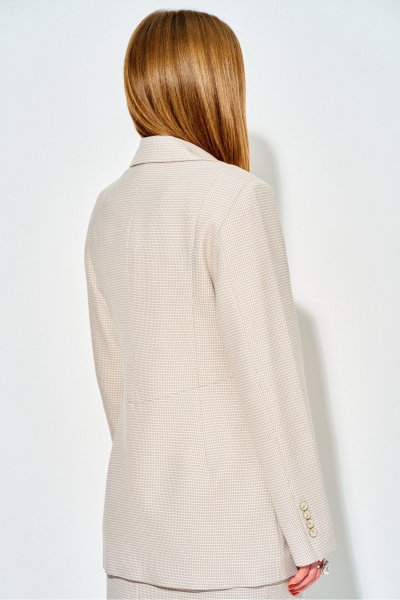 Жакет, юбка Laikony L-843 латте - фото 5