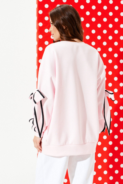 Свитшот ELLETTO 3950 розовый - фото 7
