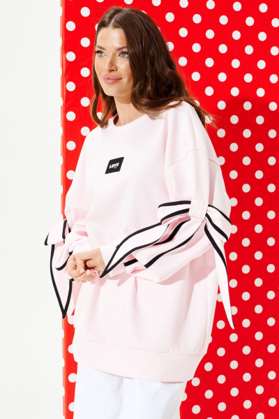 Свитшот ELLETTO 3950 розовый - фото 5