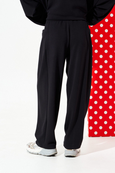 Брюки, свитшот ELLETTO 5331 молочно-черный - фото 14