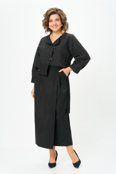 Жакет, юбка Michel chic 1443 черный - фото 2