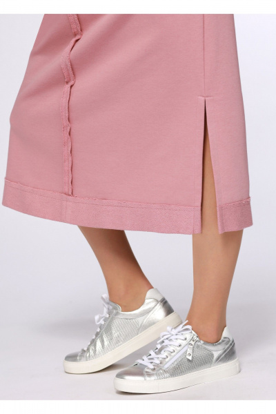 Платье Полинушка 633Ф пудровый - фото 6