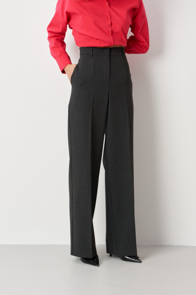 Брюки Панда 106060 темно-серый - фото 1