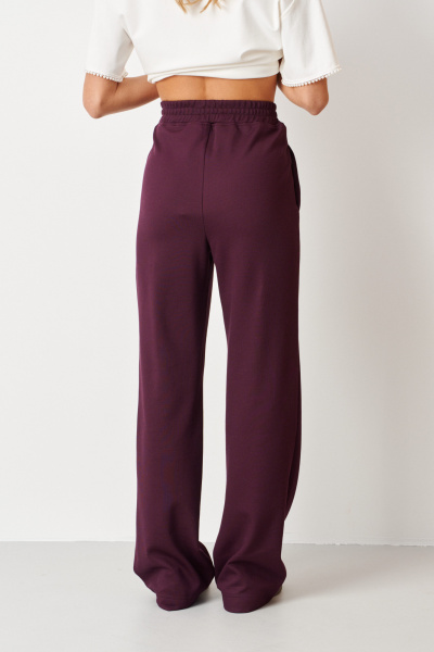 Брюки Панда 108460 бордовый - фото 4