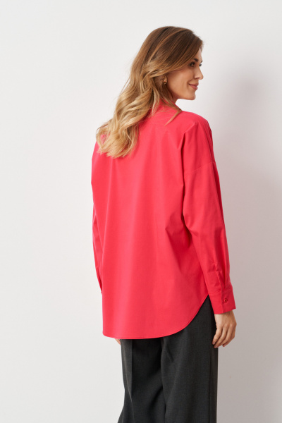 Блуза Панда 114040 красный - фото 4