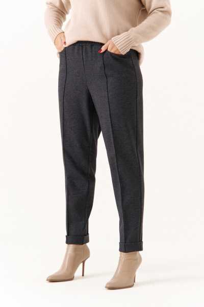 Брюки Панда 115860 темно-серый - фото 2