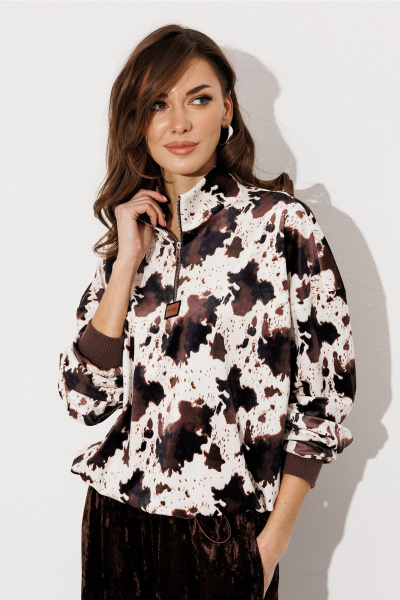 Брюки, джемпер Butеr 3247 коричневый - фото 6