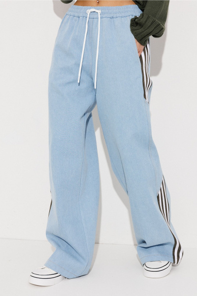 Брюки Butеr 3250 голубой - фото 1