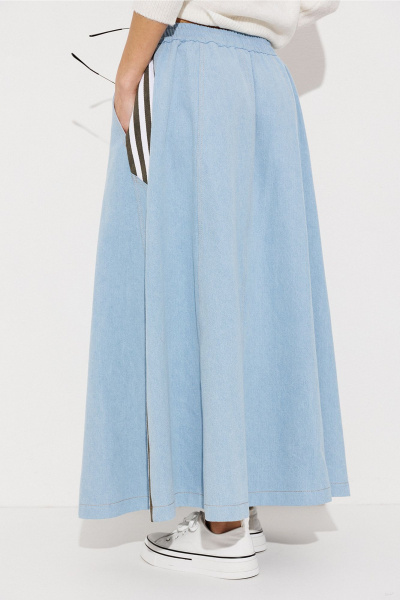 Юбка Butеr 3254 голубой - фото 5