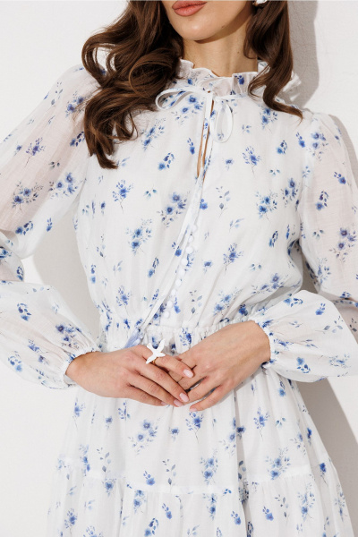 Платье Butеr 3255 белый_принт - фото 7