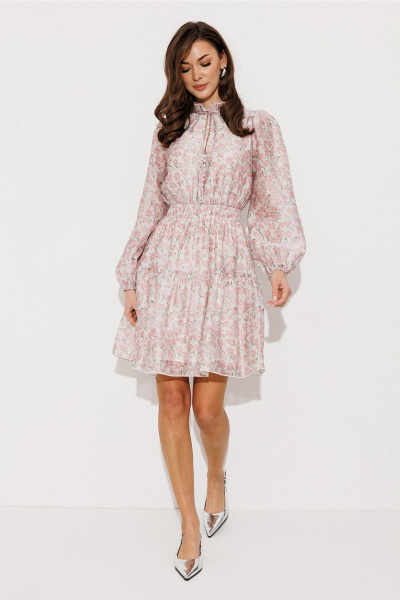 Платье Butеr 3255 розовый_принт - фото 3