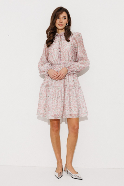 Платье Butеr 3255 розовый_принт - фото 2