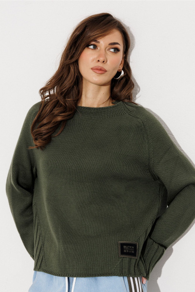 Джемпер Butеr 3245 хаки - фото 1