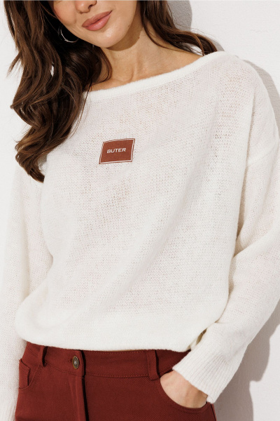 Джемпер Butеr 3268 молочный - фото 2