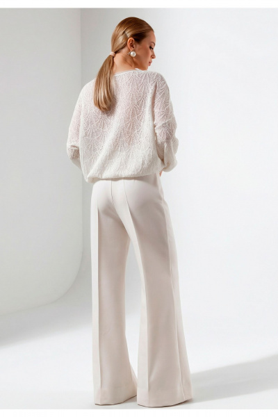 Джемпер Erika 7201-1 молочный - фото 6