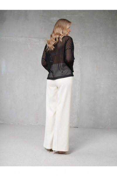 Блуза Erika 7201-7 черный - фото 5