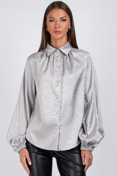 Блуза VIZAVI 742 серый - фото 6