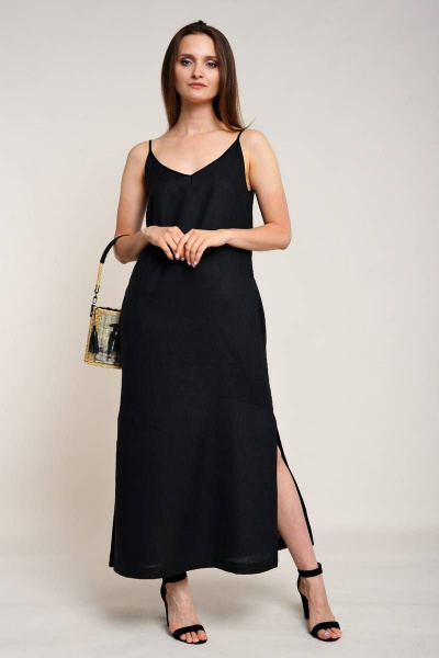 Сарафан Ружана 472-4 черный - фото 8
