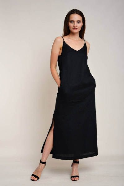 Сарафан Ружана 472-4 черный - фото 7