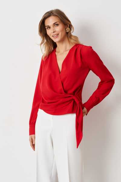 Блуза Панда 116040 красный - фото 1