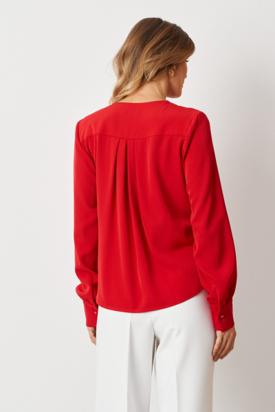 Блуза Панда 116040 красный - фото 4