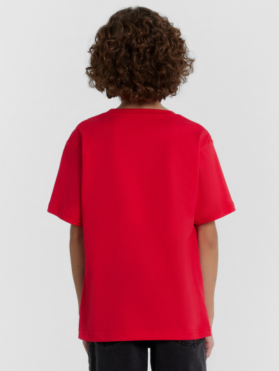 Футболка Mark Formelle 113433/24-26095П-0 красный_печать_3_сл_на_пол - фото 2