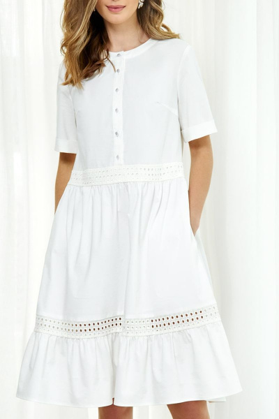 Платье AYZE 2083 молочный - фото 3