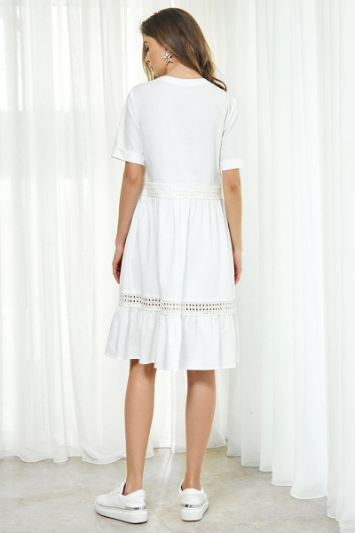 Платье AYZE 2083 молочный - фото 5