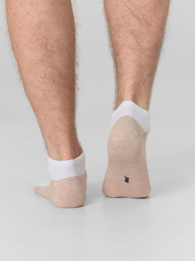 Носки Mark Formelle 104K-3091/25104K белый_бежевый_меланж_рис.3091 - фото 2